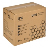 Источник бесперебойного питания ITK ELECTRA OT 1кВА/1кВт LCD 24В DC с АКБ 2х9Ач