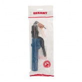 Сварочный держатель электрода Rexant 300А E-type лектрод 2-5 мм, 230x35x35 мм