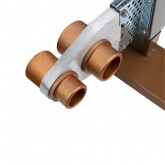 Сварочный аппарат для труб Rexant RX-800 800W 0-300 градусов, насадки 20/25/32/40/50/63мм