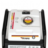 Генератор инверторный Kranz KR3500IO 3,5кВт 230В 7л IP44 открытый корпус, ручной стартер