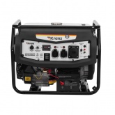 Генератор бензиновый Kranz KR5500EA 5,5кВт 230В 25л IP23 коннектор автоматики, электростартер
