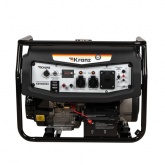 Генератор бензиновый Kranz KR9000EA 9,0кВт 230В 25л IP23 коннектор автоматики, электростартер