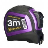 Рулетка Ermenrich Reel SQ30, длина полотна 3м, ширина полотна 16мм, фиолетовый