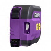 Рулетка с лазерным дальномером Ermenrich Reel SLR640, длина 5м, лазер до 60м, фиолетовый