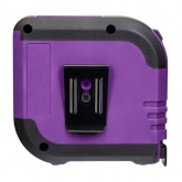 Рулетка с лазерным дальномером Ermenrich Reel SLR640, длина 5м, лазер до 60м, фиолетовый