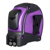 Рулетка Ermenrich Reel SQ50, длина полотна 5м, ширина полотна 19мм, фиолетовый