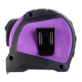 Рулетка Ermenrich Reel SQ80, длина полотна 8м, ширина полотна 25мм, фиолетовый