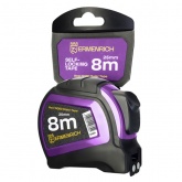 Рулетка Ermenrich Reel SQ80, длина полотна 8м, ширина полотна 25мм, фиолетовый