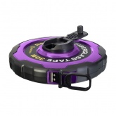 Рулетка Ermenrich Reel SR30, мерная лента, длина полотна 30м, ширина полотна 15мм, фиолетовый