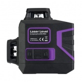 Лазерный уровень Ermenrich PRO LV40, 8 линий, цвет лазера зеленый, диапазон до 30 м, фиолетовый