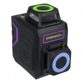 Лазерный уровень Ermenrich PRO LV40, 8 линий, цвет лазера зеленый, диапазон до 30 м, фиолетовый