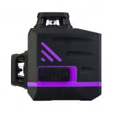 Лазерный уровень Ermenrich PRO LV60, 12 линий, цвет лазера зеленый, диапазон до 30 м, фиолетовый