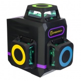 Лазерный уровень Ermenrich PRO LV60, 12 линий, цвет лазера зеленый, диапазон до 30 м, фиолетовый