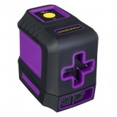 Лазерный уровень Ermenrich BASE LT10, 2 линии, цвет лазера красный, диапазон до 15 м, фиолетовый