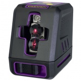 Лазерный уровень Ermenrich BASE LT20, 2 линии, цвет лазера красный, диапазон до 15 м, фиолетовый