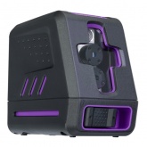 Лазерный уровень Ermenrich BASE LT20, 2 линии, цвет лазера красный, диапазон до 15 м, фиолетовый