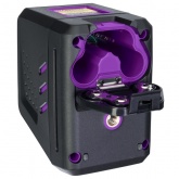 Лазерный уровень Ermenrich BASE LT20, 2 линии, цвет лазера красный, диапазон до 15 м, фиолетовый