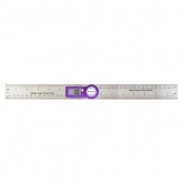 Цифровой угломер-линейка Ermenrich Verk DR30, фиолетовый