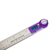Цифровой угломер-линейка Ermenrich Verk DR30, фиолетовый