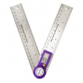 Цифровой угломер-линейка Ermenrich Verk DR30, фиолетовый