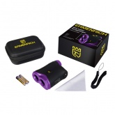 Лазерный строительный дальномер Ermenrich LR600 до 600 метров фиолетовый