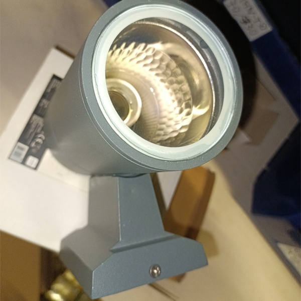 Светильник садово-парковый Feron DH0701, Техно на стену вверх, E27 230V серый