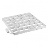 Светильник светодиодный ЭРА SPO-646-3-5K-S6 36W 5000K 3420Lm серый грильято 89x89 комплект 6 кубиков