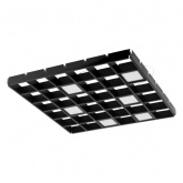 Светильник светодиодный ЭРА SPO-646-3-5K-B6 36W 5000K 3420Lm черный грильято 89х89 комп. 6 кубиков