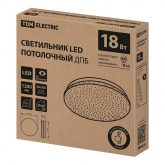Светильник светодиодный TDM Звездное небо LED ДПБ 02 18W 4000K 1200Lm D250mm