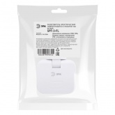 Разветвитель на 3 розетки ЭРА SPF-3-FL 10А белый