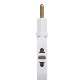 Разветвитель на 3 розетки ЭРА SPF-3-FL 10А белый