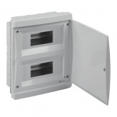 Щит пластиковый встраиваемый ЭРА COMFORT ЩРВ-П-18 (2х9) модулей IP40 белая дверь