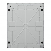 Щит пластиковый встраиваемый ЭРА COMFORT ЩРВ-П-18 (2х9) модулей IP40 прозрачная дверь