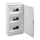 Щит пластиковый навесной ЭРА COMFORT ЩРН-П-36 (3х12) модулей IP41 белая дверь