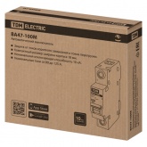 Выключатель автоматический TDM ВА47-100М 1Р  С80А 10кА 1 модуль