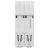 Выключатель автоматический TDM ВА47-100М 2Р  С100А 10кА 2 модуля