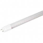 Светильник для растений, светодиодная линейная фитолампа ЭРА FITO-9W-Rb-Т8+FITO-Holder IP65 2xG13 9W