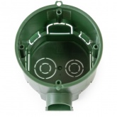 Коробка установочная Промрукав углубленная безгалогенная (HF) 68х60 подрозетник (160шт/кор)