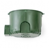 Коробка установочная Промрукав безгалогенная (HF) 68х45 подрозетник с саморезами (8шт/уп)