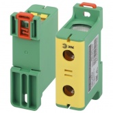 Клеммы силовые вводные КСВ ЭРА NO-224-133 (KE63.3) 35-150 мм2 PE желтая/зеленая