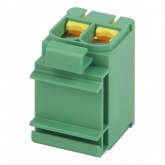 Клеммы силовые вводные КСВ ЭРА NO-224-139 двойная (KE66.3) 6-50 мм2 PE желтая/зеленая