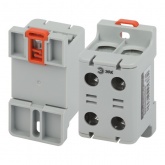 Клеммы силовые вводные КСВ ЭРА NO-224-140 двойная (KE67) 16-95 мм2 L серая