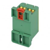 Клеммы силовые вводные КСВ ЭРА NO-224-142 двойная (KE67.3) 16-95 мм2 PE желтая/зеленая