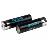 Аккумулятор литиевый Фаzа AA 1.5В Li-Ion 3000мА.ч зарядка от Type-C, шнур в комплекте (упаковка 2шт)