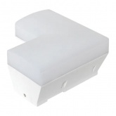 Фигурный коннектор EKF Luma ДБО-L 8W 4000K IP20 белый для светодиодных линейных светильников