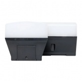 Фигурный коннектор EKF Luma ДБО-L 8W 6500K IP20 черный для светодиодных линейных светильников