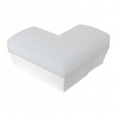 Фигурный коннектор EKF Luma ДБО-L 8W 6500K IP20 белый для светодиодных линейных светильников