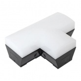 Фигурный коннектор EKF Luma ДБО-T 10W 4000K IP20 черный для светодиодных линейных светильников