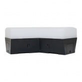 Фигурный коннектор EKF Luma ДБО-Y 10W 4000K IP20 черный для светодиодных линейных светильников