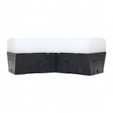 Фигурный коннектор EKF Luma ДБО-Y 10W 6500K IP20 черный для светодиодных линейных светильников